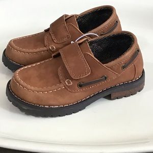NWT Cat & Jack toddler 10 brown dress loafers